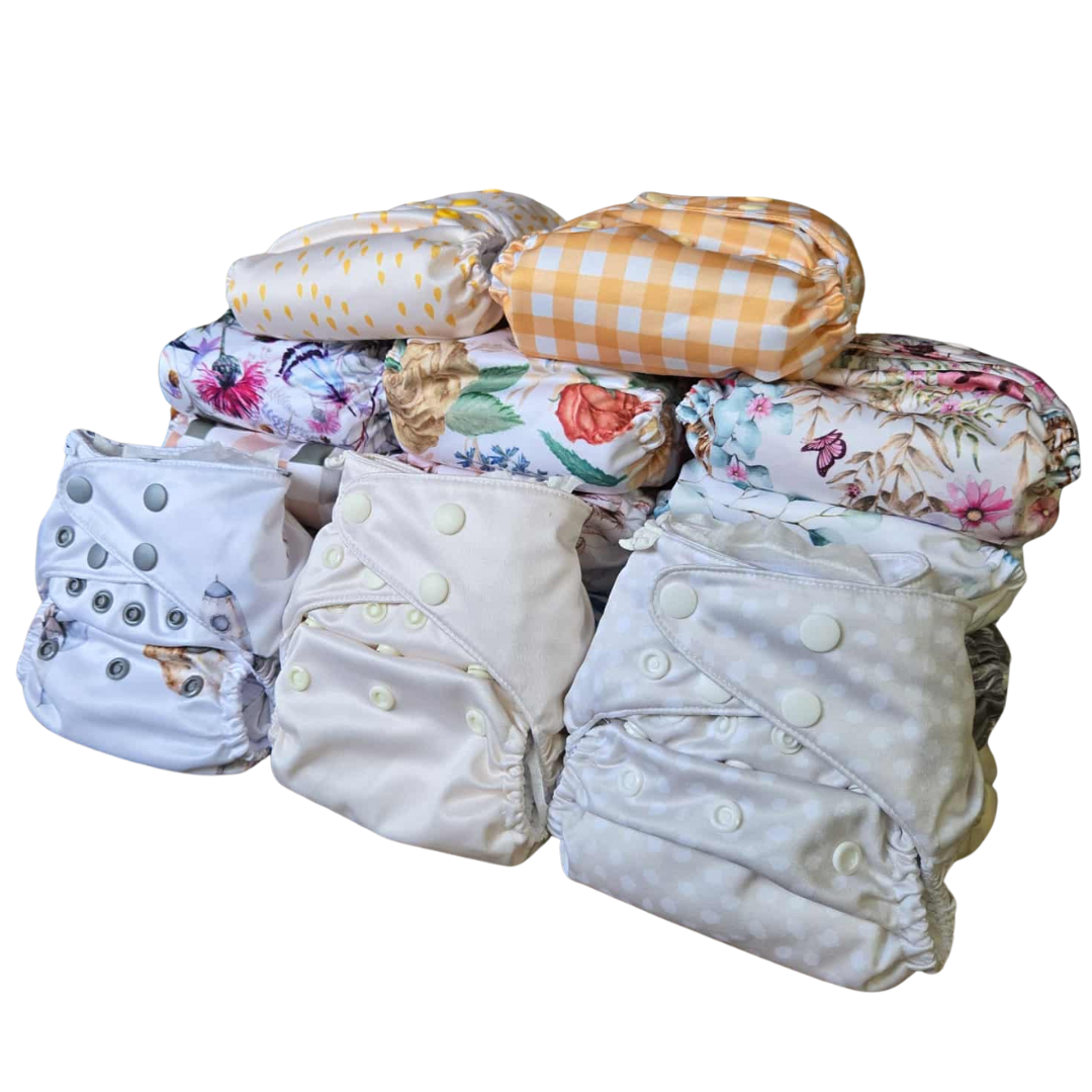 12 Week Package - Nappy Hire - Part Time (w/ Night Nappies)